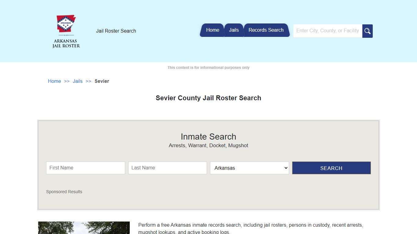 Sevier County Jail Roster Search